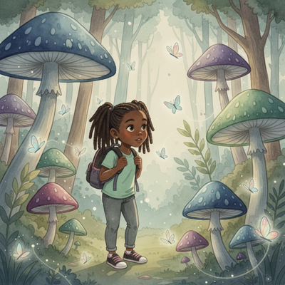 Whimsical Watercolor style